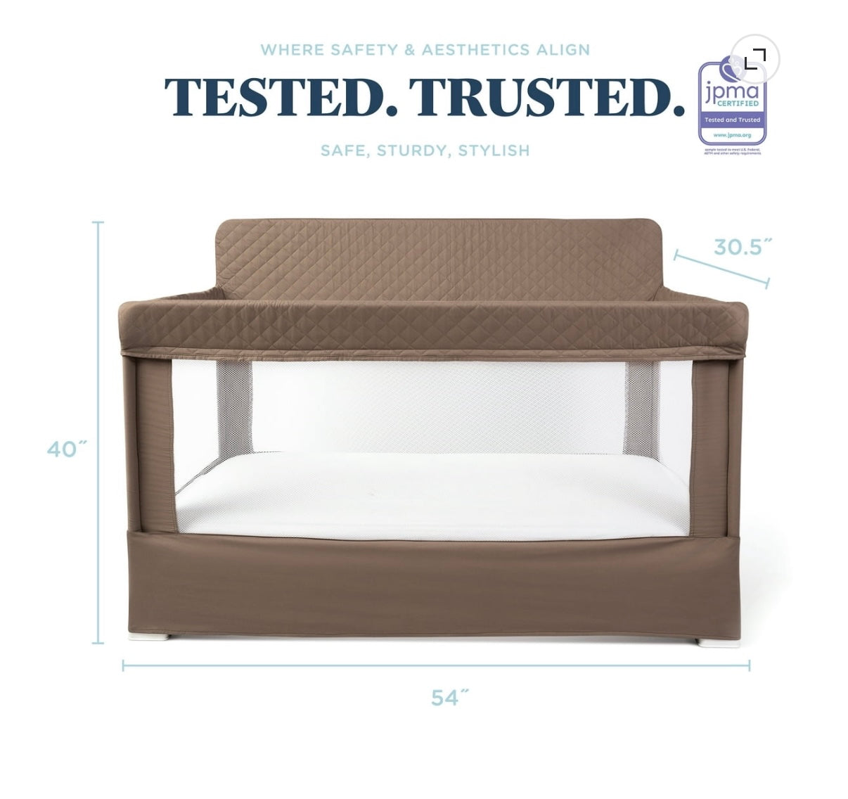 Full-Size Mesh Crib Rental